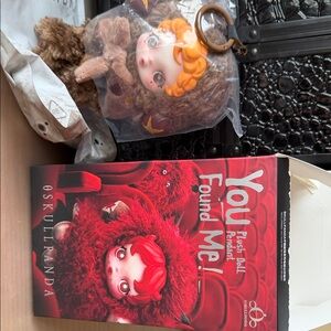 Skullpanda Plush Doll Keychain - opened brand new You Found Me Series; Chestnut
